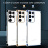 Luxury Transparent Clear Back TPU Case For Samsung Galaxy S22 Ultra