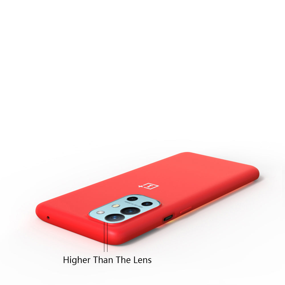 Premium Liquid Silicone Back Case Cover For OnePlus 9R