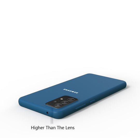 Premium Liquid Silicone Back Case Cover For Samsung Galaxy A52