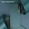 PU Leather Smart View Stand Flip Case For Oneplus Nord