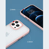 Premium Square Luxury Transparent Stylish Bumper Back Case for iPhone 13 Pro