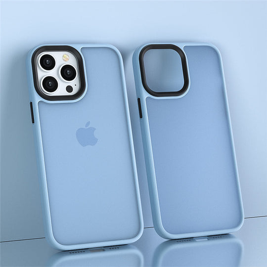 Forsted Transparent Matt Shockproof Heavy Duty Bumper TPU + PC Back Case Cover for iPhone 14 Pro