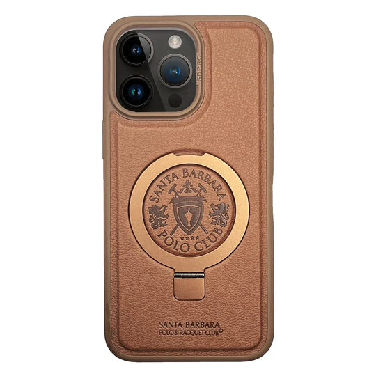 Santa Barbara Classic Primo Series Genuine Leather Case For iPhone 15 Pro