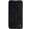 Nillkin Qin Black Leather Flip Case For iPhone 13