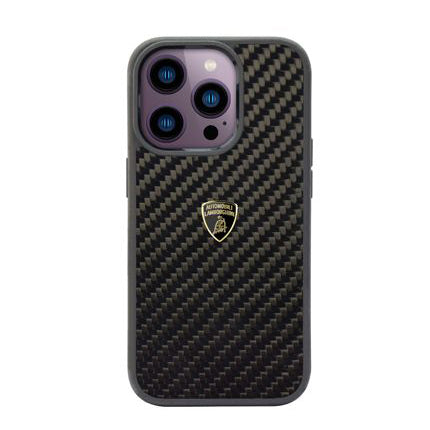 Elemento D3 Genuine Carbon Fiber Lamborghini Case for Apple iPhone 14 Pro