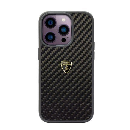 Elemento D3 Genuine Carbon Fiber Lamborghini Case for Apple iPhone 15 Pro