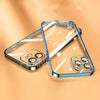 The Luxury Square Silicon Clear Case With Camera Protection For iPhone 12 Series