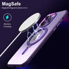 Magsafe Stand Transparent Gradient Back Case Cover for iPhone