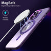 Magsafe Stand Transparent Gradient Back Case Cover for iPhone 13