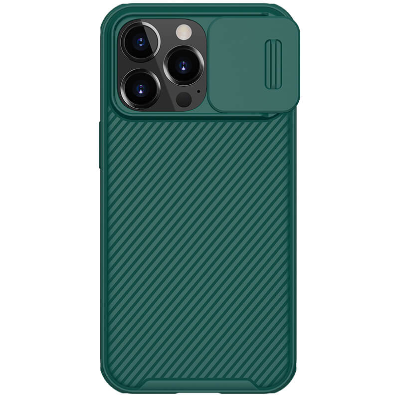 Nillkin Camshield Camera Protection Green Back Case For iphone 13 Pro Max - planetcartonline