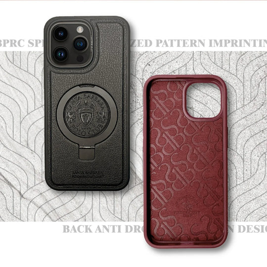 Santa Barbara Classic Primo Series Genuine Leather Case For iPhone 15 Pro Max