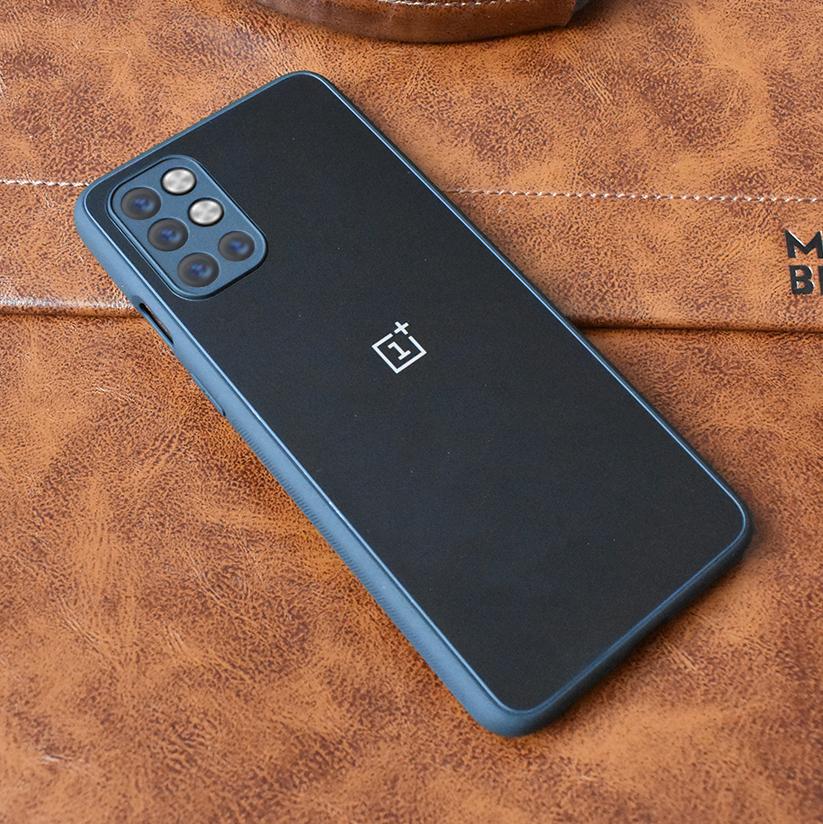 Special Edition Matte Finish Silicone Glass Back Case For Oneplus 9R - planetcartonline
