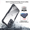 Anti-knock Heavy Duty Transparent Shockproof Bumper TPU + PC Back Case Cover for For OnePlus 9 Pro