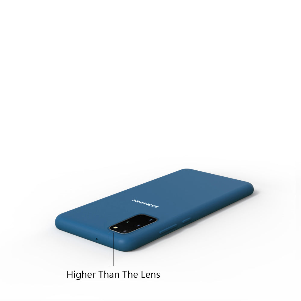 Premium Liquid Silicone Back Case Cover For Samsung Galaxy S20 Plus