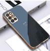 Premium Glossy Gold Edge Glass Back Case For Oneplus 8T