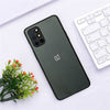 Premium Glossy Gold Edge Glass Back Case For Oneplus 8T