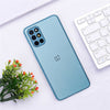 Premium Glossy Gold Edge Glass Back Case For Oneplus 8T