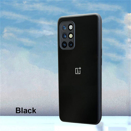 Special Edition Matte Finish Silicone Glass Back Case For Oneplus 8T - Premium Cases