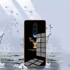 Luxury Golden Edges Deer Glass Back Case For Oneplus Series