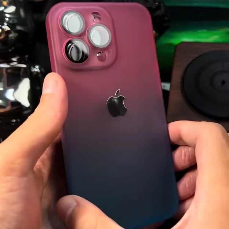Premium Translucent Multicolour Case With Logo For iPhone 14 Series