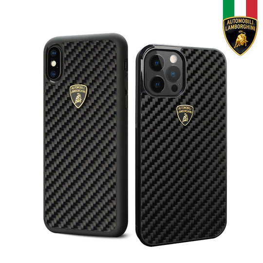 Elemento D3 Genuine Carbon Fiber Lamborghini Case for Apple iPhone 12 Pro