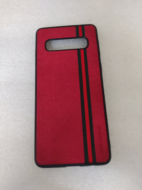 Soft Full Fabric Silicon Protective Back Case For Samsung Galaxy S10/S10 Plus