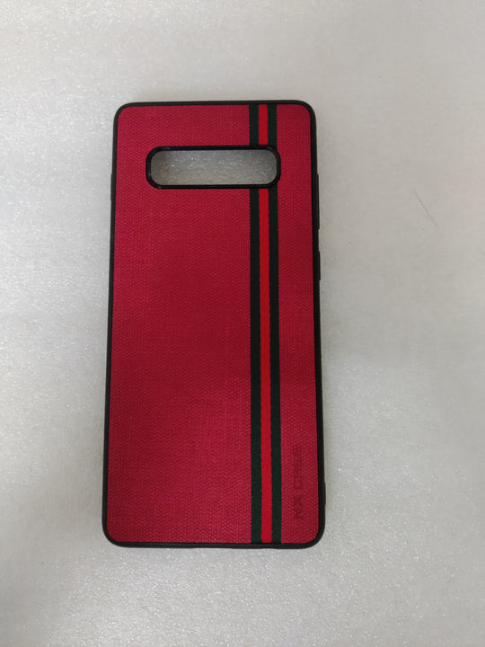 Soft Full Fabric Silicon Protective Back Case For Samsung Galaxy S10/S10 Plus