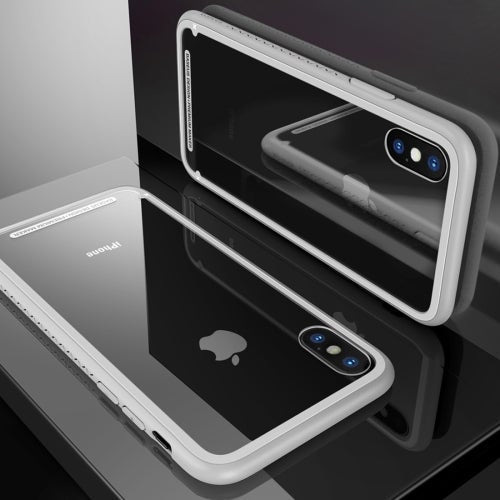 Baseus see Through Glass Protective Case For iPhone X/XS
