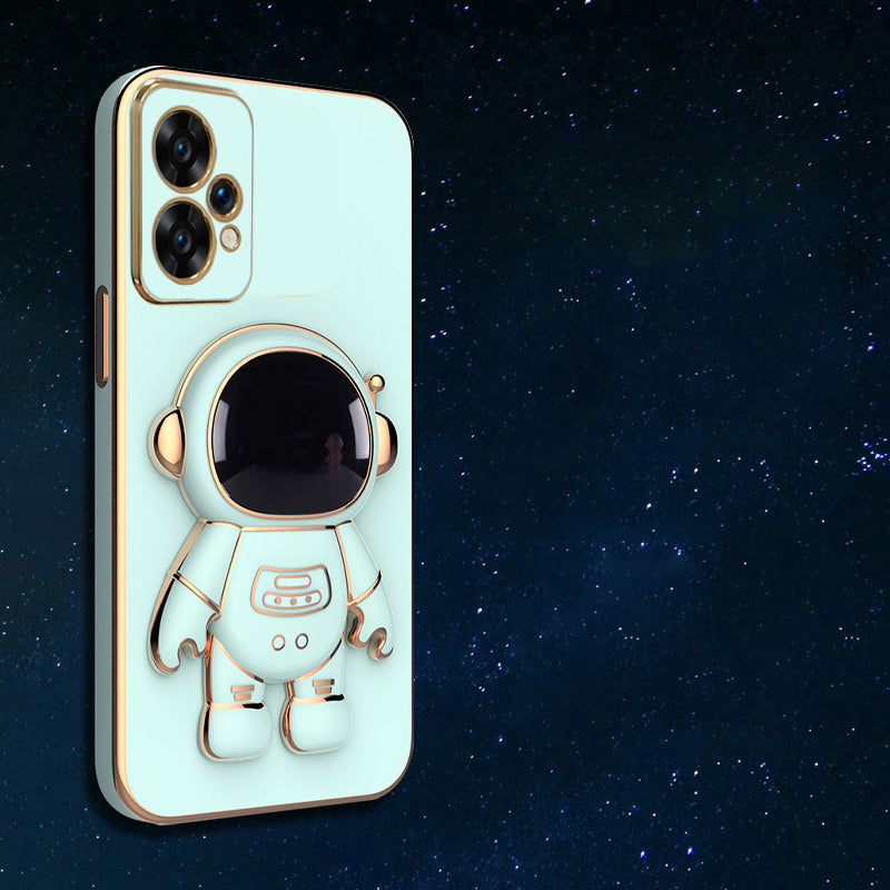 Astronaut Luxurious Gold Edge Back Case For OnePlus Nord CE2 Lite