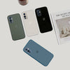 Special Edition Matte Finish Silicone Glass Back Case For Oneplus 9