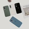 Special Edition Matte Finish Silicone Glass Back Case For Oneplus Nord 2