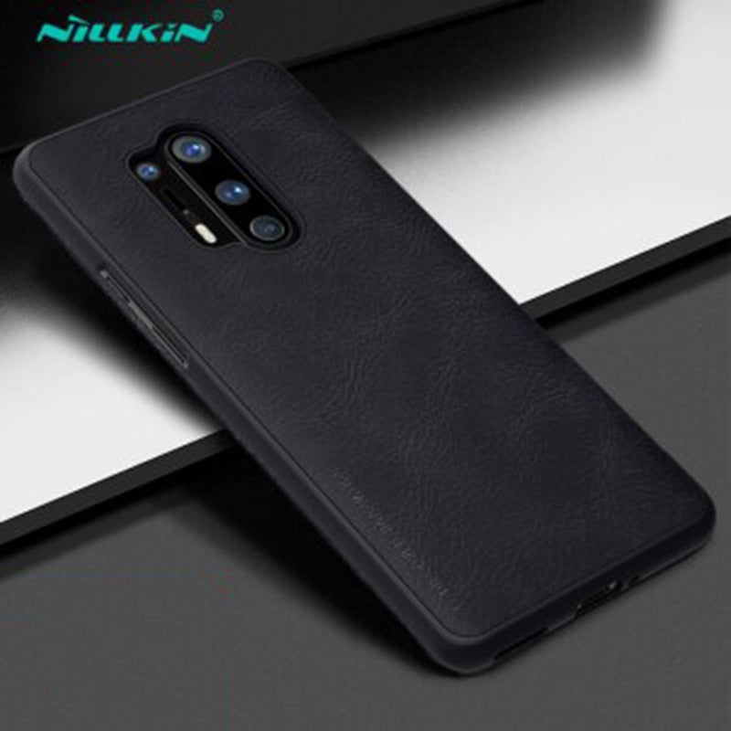 Genuine QIN Leather Flip Case For Oneplus 8 Pro
