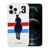 Santa Barbara Garner Series Genuine Leather White Case For iPhone 13 Pro