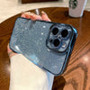 Luxury Glitter Transparent Square Bumper Back Case for iPhone 14 Pro Max
