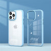 Premium Square Luxury Transparent Stylish Bumper Back Case for iPhone 13 Pro