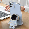 Astronaut Luxurious Gold Edge Back Case For iPhone 11