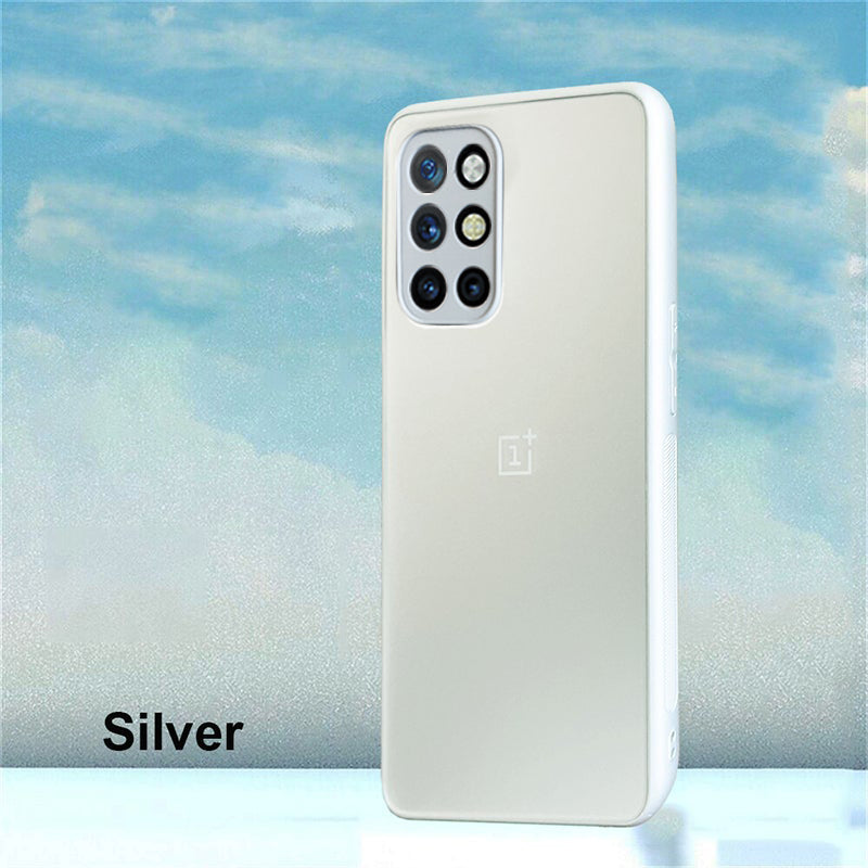 Special Edition Matte Finish Silicone Glass Back Case For Oneplus 8T - Premium Cases
