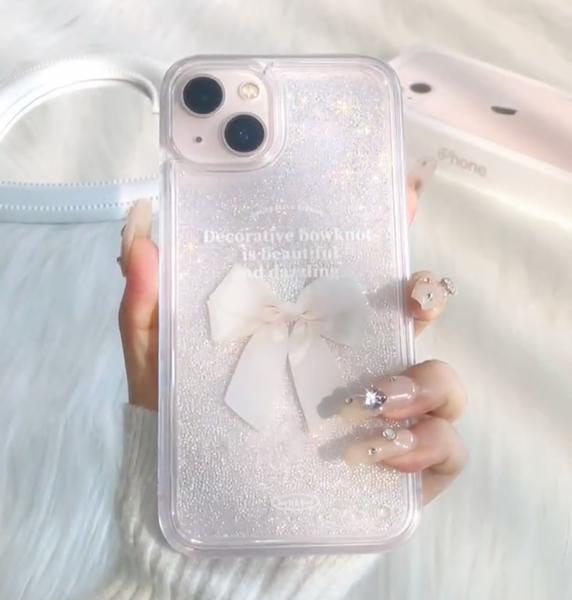 Crystal Clear Sand Floating Case