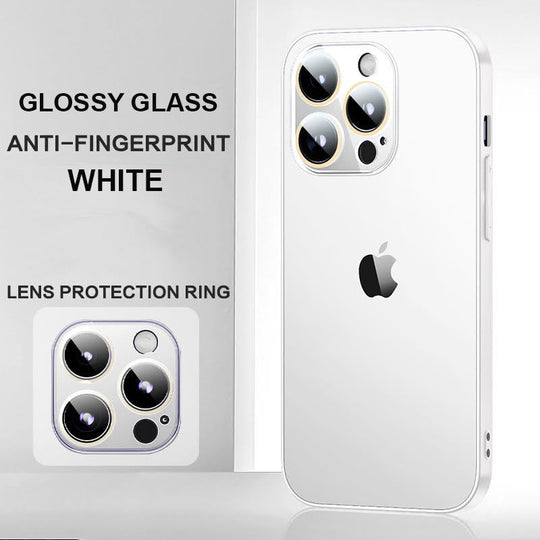 Glossy Ultra Thin Electroplated Camera Lens Protection For iPhone 15