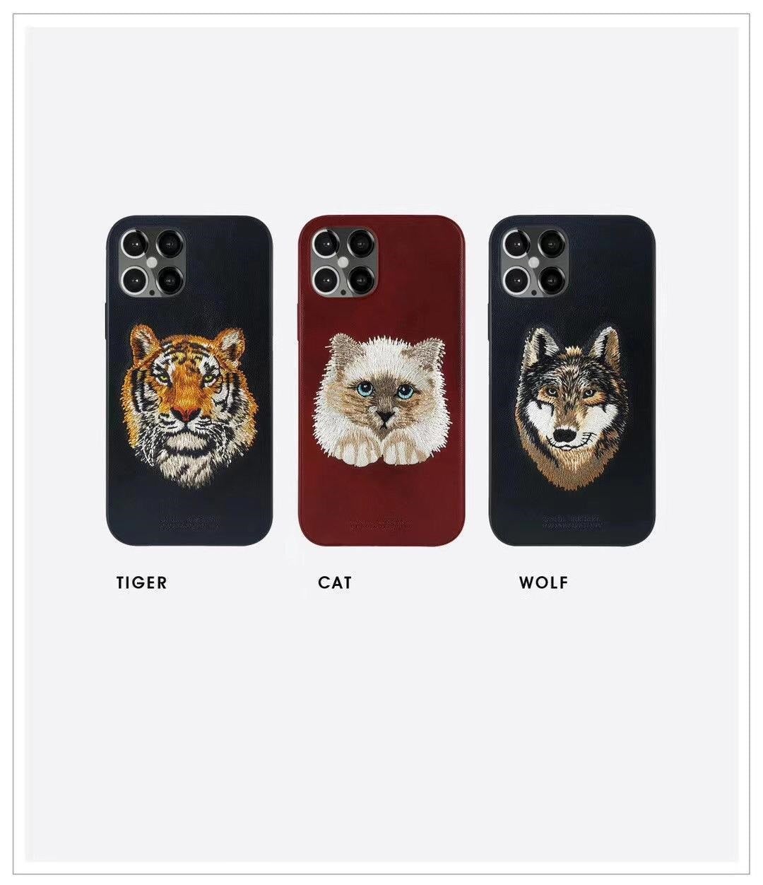 Santa Barbara Savana Series Genuine Leather Case For iPhone 13 Pro Max - planetcartonline