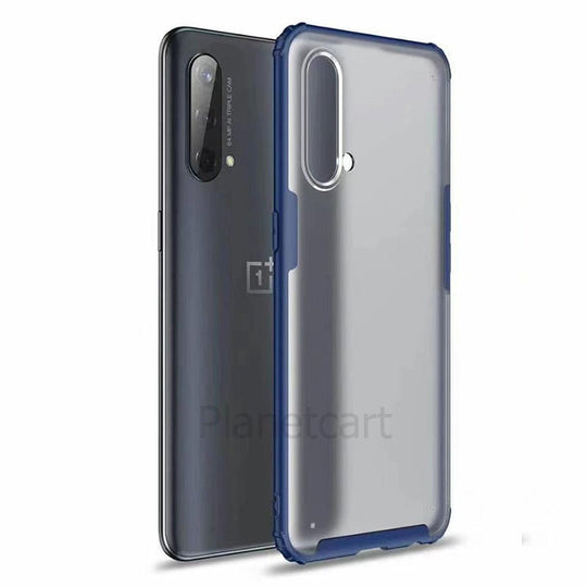 Henks Matte Transparent Case For Oneplus Nord CE