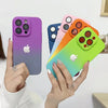 Premium Matte Polycarbonate Multicolour Case With Logo For iPhone 14 Series