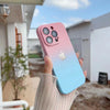 Premium Matte Polycarbonate Multicolour Case With Logo For iPhone 14 Series