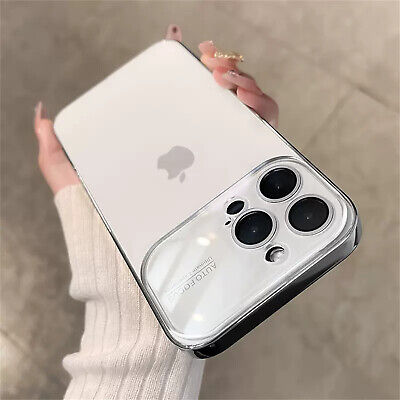 New design Lens Glass Case For iPhone 15 Plus