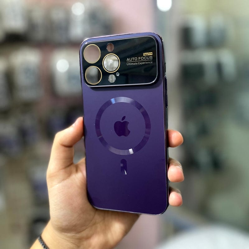 New Magsafe Lens Glass Case For iPhone 15