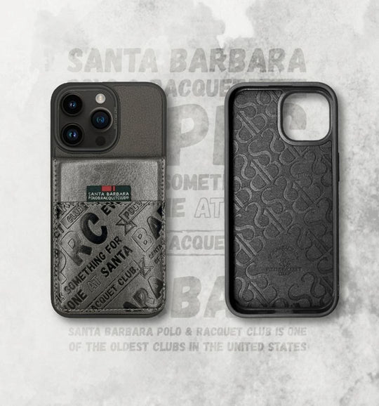 Santa Barbara Classic Hulda Series Genuine Leather Case For iPhone 15 Pro