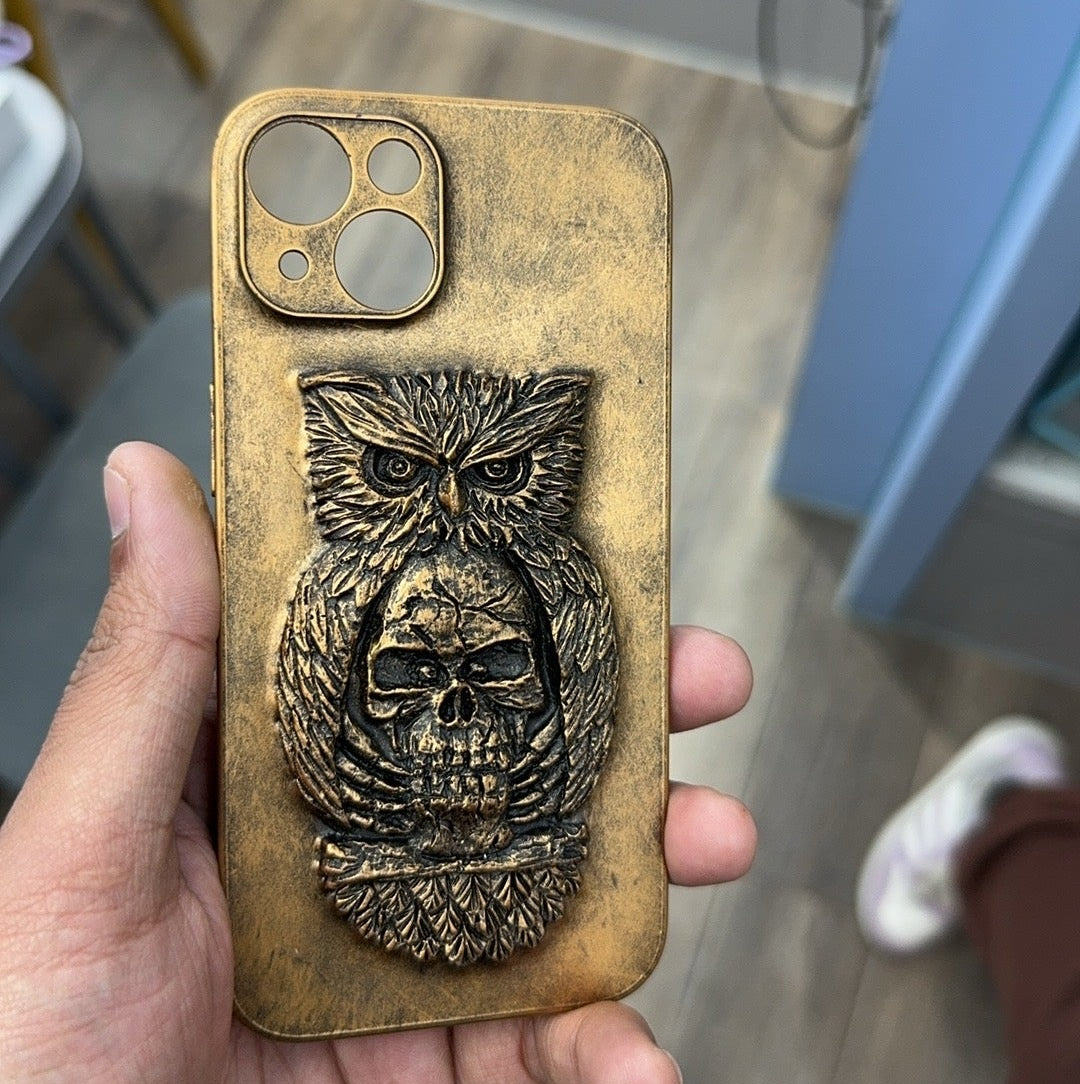 Vintage Owl Case For iPhone
