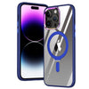 Magsafe Stand Transparent Gradient Back Case Cover for iPhone