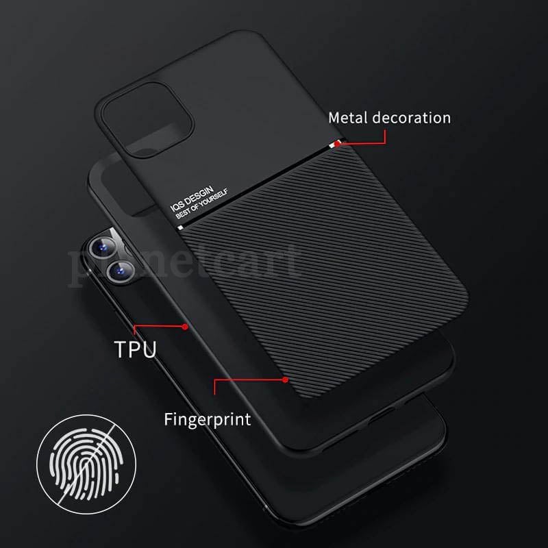 Carbon Fiber Twill Pattern Soft Tpu Case For Iphone 11 Pro