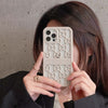 Premium Luxury 3D Carved Design Back Case Cover for iPhone